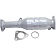 2001 Acura CL Premium - 2-Piece Kit Center Catalytic Converter, 3.2L 6Cyl, Federal EPA Standard, 46-State Legal (Cannot ship to CA, CO, NY or ME), With Mid Cat O2 Port, Naturally Aspirated, Direct Replacement Series