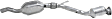 3-Piece Kit Passenger Side Catalytic Converter, Federal EPA Standard, 46-State Legal, includes (1) Passenger Side Catalytic Converter, (2) Before Catalytic Converter, Driver Side Oxygen Sensors