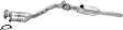 2000-2005 Volkswagen Passat - 3-Piece Kit Driver Side Catalytic Converter, Federal EPA Standard, 46-State Legal, includes (1) Driver Side Catalytic Converter, (2) After Catalytic Converter, Driver Side Oxygen Sensors