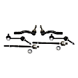 6-Piece Kit Front Suspension Kit, Includes (2) Sway Bar Link and (4) Tie Rod End