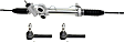 3-Piece Kit Front, Driver and Passenger Side, Outer Suspension Kit, Includes (1) Steering Rack and (2) Tie Rod End