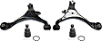 4-Piece Kit Front, Driver and Passenger Side, Lower Control Arm Kit, Includes (2) Ball Joint and (2) Control Arm