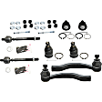10-Piece Kit Front, Driver and Passenger Side Suspension Kit, Includes (4) Ball Joint, (2) Sway Bar Link and (4) Tie Rod End