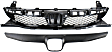 2010 Honda Civic - 2-Piece Kit Grille, Paintable, Sedan,  Includes (1) Grille and (1) Grille Trim