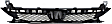 2010 Honda Civic - 2-Piece Kit Grille, Paintable, Sedan,  Includes (1) Grille and (1) Grille Trim