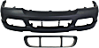 2-Piece Kit, Front Primed Bumper Cover, Includes (1) Bumper Cover and (1) Bumper Grille