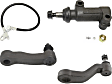 2006 Chevrolet Silverado 2500 HD - 3-Piece Kit Front Suspension Kit, With 3 Groove Spline,  Includes (1) Idler Arm, (1) Idler Arm Bracket, and (1) Pitman Arm