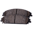 2018 Dodge Challenger - 4-Wheel Set Front and Rear Brake Disc and Pad Kit, Cross-drilled and Slotted, 5 Lugs, Front-344.93 mm/Rear-320.04 mm, Ceramic, 345mm Front Disc, Dual Piston Front Calipers, engdesig: EZC, Except MOPAR Big Brake Kit and Brembo Brakes, 5.7L