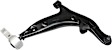 6-Piece Kit Front, Driver and Passenger Side Control Arm Kit, Includes (2) Control Arm and (4) Tie Rod End