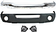 2001 Ford Ranger - 4-Piece Kit Front Bumper, 4WD, Chrome, Includes (1) Bumper, (2) Fog Light, and (1) Valance