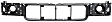 2000 Ford E-250 Econoline XL - 4-Piece Kit Grille, Painted Silver, For Models With Sealed Beam Headlights,  Includes (1) Grille, (1) Header Panel, and (2) Headlight Door
