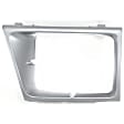 2001 Ford E-150 Econoline Base - 6-Piece Kit Header Panel,  Includes (1) Bumper Filler, (1) Header Panel, (2) Headlight, and (2) Headlight Door