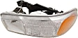 2007 GMC Sierra 1500 Classic - 6-Piece Kit Driver and Passenger Side Halogen Tail Light, With bulb(s), Extended Cab, 1999-2006 Style, Old Body Style, OE Replacement, Extended Cab Pickup,  Includes (2) Headlight, (2) Parking Light, and (2) Tail Light