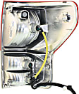 2010 Toyota Tundra - 4-Piece Kit Driver and Passenger Side Halogen Headlight, With bulb(s), OE Replacement,  Includes (2) Headlight and (2) Tail Light