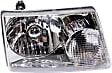 2004 Ford Ranger - 6-Piece Kit Driver and Passenger Side Halogen Headlight, With bulb(s), OE Replacement,  Includes (2) Corner Light, (2) Fog Light, and (2) Headlight