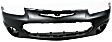 3-Piece Kit, Front Primed Bumper Cover, Includes (1) Bumper Cover and (2) Headlight