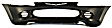 3-Piece Kit, Front Primed Bumper Cover, Includes (1) Bumper Cover and (2) Headlight