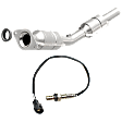 KIT-083023-01 2-Piece Kit Catalytic Converter, 1.8L, 4Cyl, CARB and Federal EPA Standards, 50-state Legal, Includes (1) Catalytic Converter and (1) Oxygen Sensor