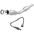 KIT-083023-03 2-Piece Kit Catalytic Converter, 1.8L, 4Cyl, CARB and Federal EPA Standards, 50-state Legal, Includes (1) Catalytic Converter and (1) Oxygen Sensor