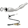 KIT-083023-04 2-Piece Kit Catalytic Converter, 1.8L, 4Cyl, CARB and Federal EPA Standards, 50-state Legal, FWD, Includes (1) Catalytic Converter and (1) Oxygen Sensor