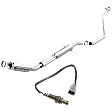 KIT-083023-05 2-Piece Kit Catalytic Converter, 1.8L, 4Cyl, CARB and Federal EPA Standards, 50-state Legal, Includes (1) Catalytic Converter and (1) Oxygen Sensor