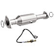 2003 Honda Accord - 2-Piece Kit Catalytic Converter, 2.4L 4Cyl, CARB and Federal EPA Standards, 50-state Legal, CARB Executive Order D-193-10, Engine Family Number (EFN) 3HNXV0JBP, Naturally Aspirated,  Includes (1) Catalytic Converter and (1) Oxygen Sensor