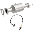 2000 Honda Odyssey - 2-Piece Kit Catalytic Converter, 3.5L 6Cyl, CARB and Federal EPA Standards, 50-state Legal, CARB Executive Order D-193-13, Engine Family Number (EFN) YHNXT0EA3, Naturally Aspirated,  Includes (1) Catalytic Converter and (1) Oxygen Sensor
