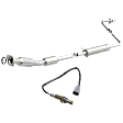 2007 Toyota Prius - 2-Piece Kit Catalytic Converter, 1.5L 4Cyl, CARB and Federal EPA Standards, 50-state Legal, CARB Executive Order D-193-152, Engine Family Number (EFN) 7TYXV0HC1, Naturally Aspirated,  Includes (1) Catalytic Converter and (1) Oxygen Sensor