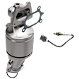 KIT-083023-120 2-Piece Kit Catalytic Converter, 3.5L, 6Cyl, CARB and Federal EPA Standards, 50-state Legal, Includes (1) Catalytic Converter and (1) Oxygen Sensor