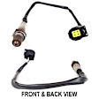 2010 Dodge Journey - 2-Piece Kit Catalytic Converter, 2.4L 4Cyl, CARB and Federal EPA Standards, 50-state Legal, CARB Executive Order D-193-11, Engine Family Number (EFN) ACRXV0VP0, Naturally Aspirated,  Includes (1) Catalytic Converter and (1) Oxygen Sensor