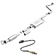 KIT-083023-147 2-Piece Kit Catalytic Converter, 2.0L, 4Cyl, CARB and Federal EPA Standards, 50-state Legal, Includes (1) Catalytic Converter and (1) Oxygen Sensor