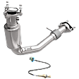 KIT-083023-150 Front Catalytic Converter Kit, CARB and Federal EPA Standards, 50-state Legal, 4 Cyl., 2.4L Engine, Direct Fit, includes Oxygen Sensor