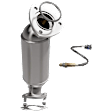 KIT-083023-152 2-Piece Kit Catalytic Converter, 3.6L, 6Cyl, CARB and Federal EPA Standards, 50-state Legal, Includes (1) Catalytic Converter and (1) Oxygen Sensor