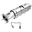 KIT-083023-160 2-Piece Kit Catalytic Converter, CARB and Federal EPA Standards, 50-state Legal, Includes (1) Catalytic Converter and (1) Oxygen Sensor