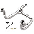 KIT-083023-171 2-Piece Kit Catalytic Converter, 6.2L, 8Cyl, CARB and Federal EPA Standards, 50-state Legal, Includes (1) Catalytic Converter and (1) Oxygen Sensor