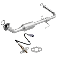 KIT-083023-35 2-Piece Kit Catalytic Converter, 4.7L, 8Cyl, CARB and Federal EPA Standards, 50-state Legal, Includes (1) Catalytic Converter and (1) Oxygen Sensor
