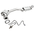 KIT-083023-47 2-Piece Kit Catalytic Converter, 2.5L, 4Cyl, CARB and Federal EPA Standards, 50-state Legal, Includes (1) Catalytic Converter and (1) Oxygen Sensor