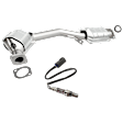 KIT-083023-52 2-Piece Kit Catalytic Converter, 2.2L, 4Cyl, CARB and Federal EPA Standards, 50-state Legal, Includes (1) Catalytic Converter and (1) Oxygen Sensor