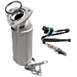 KIT-083023-55 2-Piece Kit Catalytic Converter, 3.6L, 6Cyl, CARB and Federal EPA Standards, 50-state Legal, Includes (1) Catalytic Converter and (1) Oxygen Sensor