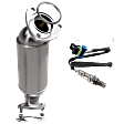 KIT-083023-56 2-Piece Kit Catalytic Converter, 3.6L, 6Cyl, CARB and Federal EPA Standards, 50-state Legal, Includes (1) Catalytic Converter and (1) Oxygen Sensor