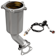KIT-083023-63 2-Piece Kit Catalytic Converter, 2.4L, 4Cyl, CARB and Federal EPA Standards, 50-state Legal, Includes (1) Catalytic Converter and (1) Oxygen Sensor