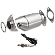 KIT-083023-68 2-Piece Kit Catalytic Converter, 4.0L, 6Cyl, CARB and Federal EPA Standards, 50-state Legal, Includes (1) Catalytic Converter and (1) Oxygen Sensor