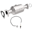 KIT-083023-87 2-Piece Kit Catalytic Converter, 2.3L, 4Cyl, CARB and Federal EPA Standards, 50-state Legal, Includes (1) Catalytic Converter and (1) Oxygen Sensor