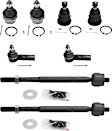 8-Piece Kit Front Suspension Kit, Includes (4) Tie Rod End and (4) Ball Joint
