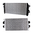 2008 GMC Savana 3500 - 2-Piece Kit A/C Condenser, 6.6L 8Cyl,  Includes (1) A/C Condenser and (1) Radiator