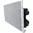 2008 GMC Savana 3500 - 2-Piece Kit A/C Condenser, 6.6L 8Cyl,  Includes (1) A/C Condenser and (1) Radiator