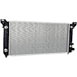 2-Piece Kit A/C Condenser, includes (1) A/C Condenser and (1) Radiator, 4.3L Eng., 6 Cyl.