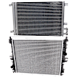 2014-2019 Chevrolet Corvette - 2-Piece Kit A/C Condenser, includes (1) A/C Condenser and (1) Radiator, 6.2L Eng., 8 Cyl.