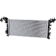 3-Piece Kit A/C Condenser, includes (1) A/C Condenser, (1) Cooling Fan Assembly and (1) Radiator, 1.4L Eng., 4 Cyl.