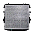 2-Piece Kit A/C Condenser, includes (1) A/C Condenser and (1) Radiator, 2.5L Eng., 4 Cyl.
